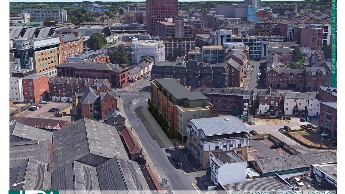 Caversham Road Aerial CGI