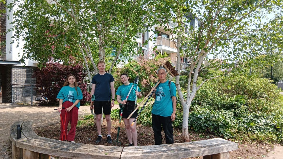 Saints in the City Day Team May24