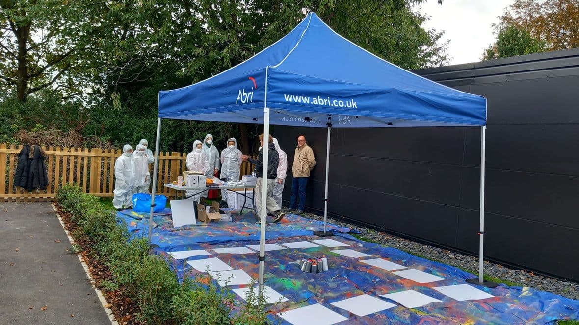 Graffiti at Sawyers Close 3