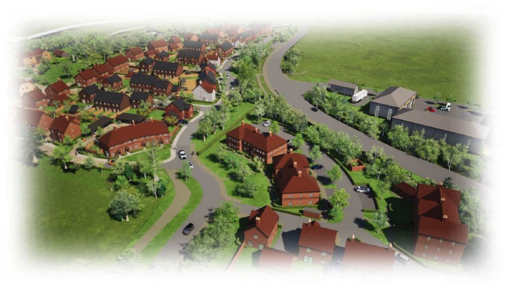 Sherecroft aerial view