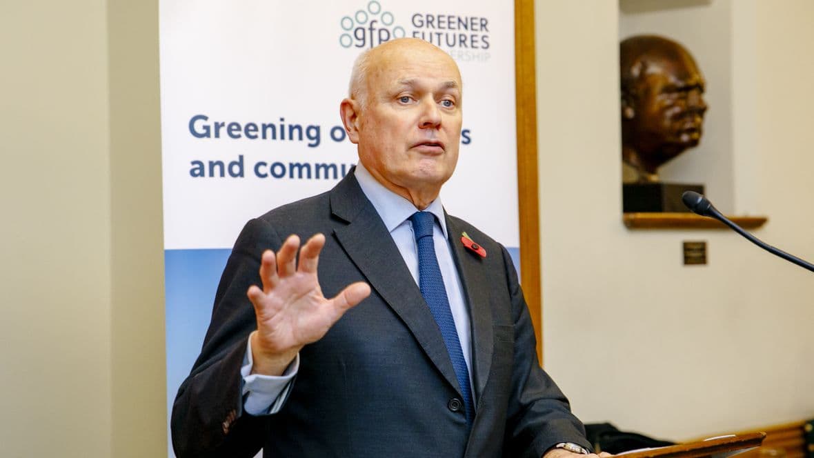 Sir Ian Duncan Smith -Better Insulate Than Never launch